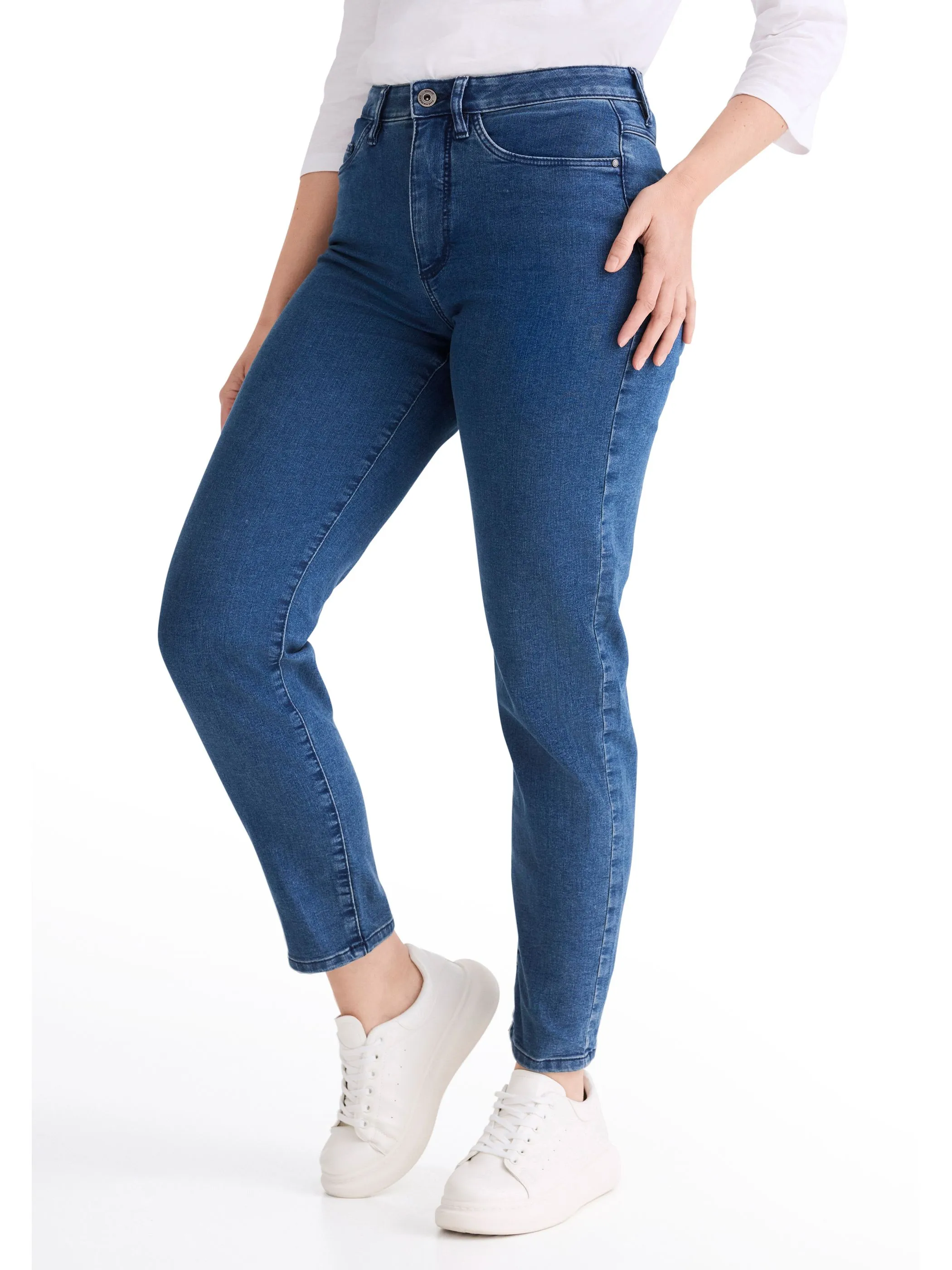 Stooker DOB 11801100007934 Da. Hosen lang, Blau 905225 7934 1